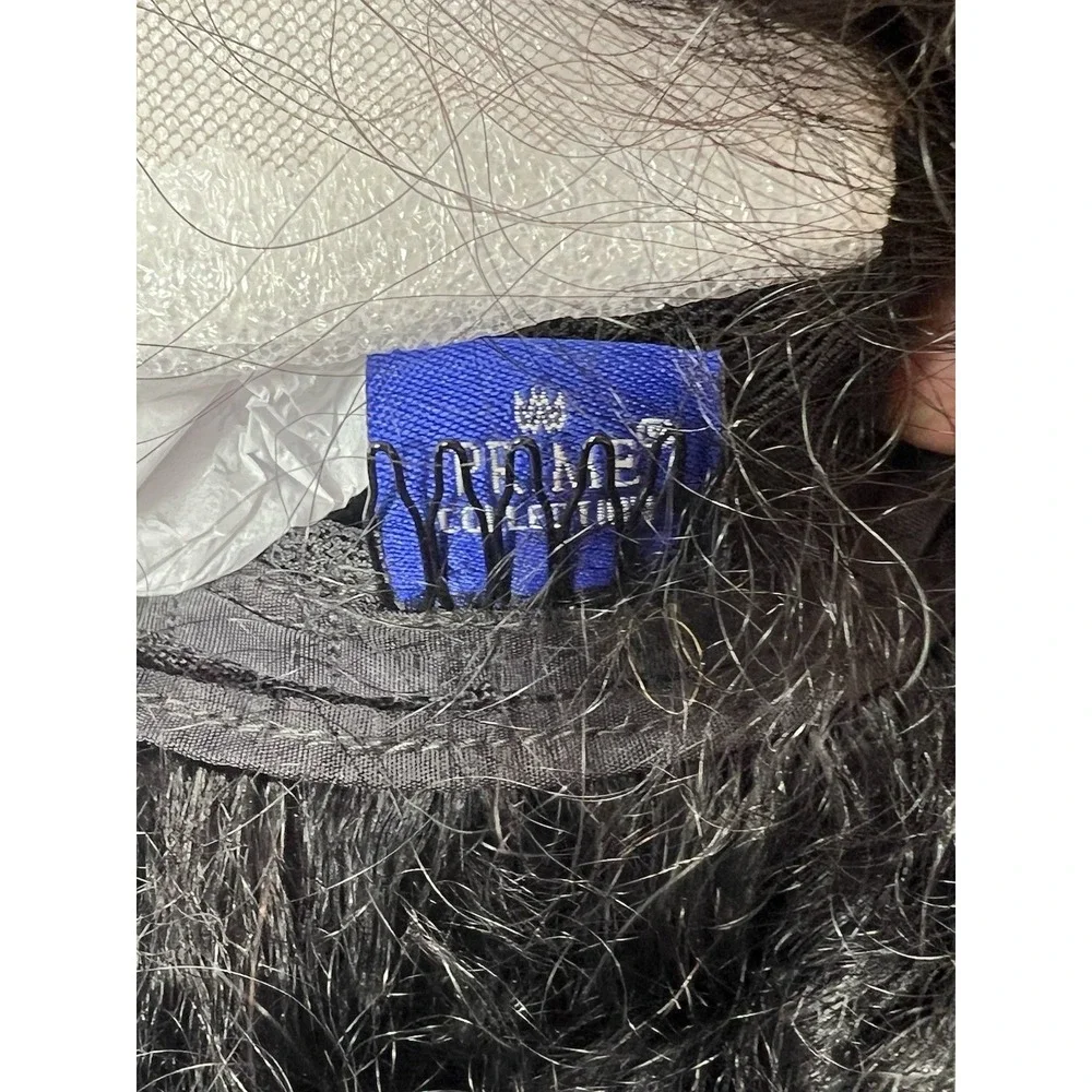 Prime Lace Wig HD 100% Virgin Human Hair ItemVH41SW20 Color #1 Style Wet&wave